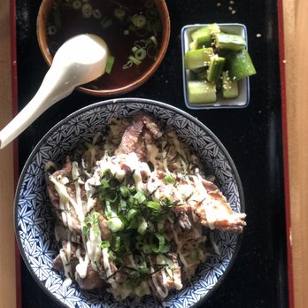Oak & Coal - Chicken Karaage Donburi with brown rice - Japanese Near Me - Costa Mesa, California