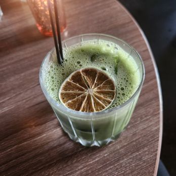 Danbi - I love you so matcha mocktail - Korean Near Me - Los Angeles, California Danbi - I love you so matcha mocktail - Korean Near Me - Los Angeles, California