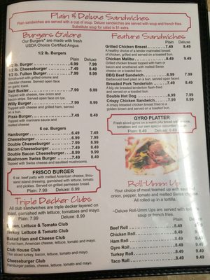 Menu photo 2 Fulton Diner Fulton, MO