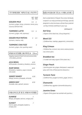 Menu photo 8 APM coffee Boston, MA