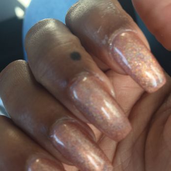 Crystal Nails Spa - The color was supposed to be a bright chrome but the man made it dull once he put ALCOHOL over the finished nail job. WHY? - Nail Salons Near Me - San Leandro, California Crystal Nails Spa - The color was supposed to be a bright chrome but the man made it dull once he put ALCOHOL over the finished nail job. WHY? - Nail Salons Near Me - San Leandro, California