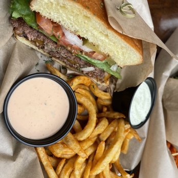 Heritage Bar & Kitchen - 1/2 smash burger - New American Near Me - Spokane, Washington Heritage Bar & Kitchen - 1/2 smash burger - New American Near Me - Spokane, Washington