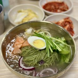 Mdk Noodles - Cold Kimchi Green Chlorella Noodle Soup