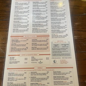 Infusion Tea - The other side of the drink menu. - Coffee & Tea Near Me - Orlando, Florida Infusion Tea - The other side of the drink menu. - Coffee & Tea Near Me - Orlando, Florida