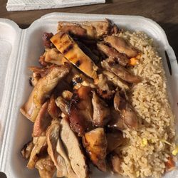 Chopstix - Combo dinner plate to-go.