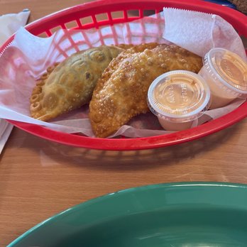 Comfort Foodies - Spinach & Cheese Empanada - Soul Food Near Me - Houston, Texas Comfort Foodies - Spinach & Cheese Empanada - Soul Food Near Me - Houston, Texas