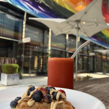 Fruitive - Healthy Food & Smoothies - Beet Faster and a waffle - Juice Bars & Smoothies Near Me - Washington, DC, District of Columbia