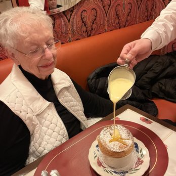 Jacques' Brasserie - Mother in law's Grand Marnier souffle - Brasseries Near Me - Great Falls, Virginia Jacques' Brasserie - Mother in law's Grand Marnier souffle - Brasseries Near Me - Great Falls, Virginia
