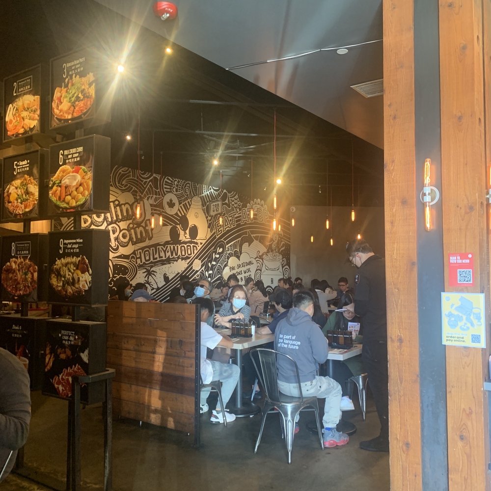 Boiling Point - inside main seating area - Hot Pot Near Me - Fremont, California