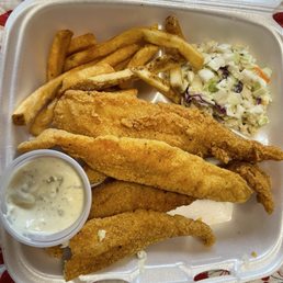 Fish Plate-  sorry had started eating before thinking to take a picture.