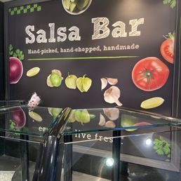This salsa bar is always clean, cold and loaded with a variety of fresh salsa's!! This salsa bar is always clean, cold and loaded with a variety of fresh salsa's!!