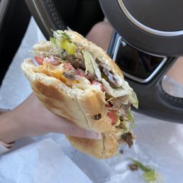 3-Cheese Sub with personalized toppings