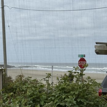 Beach Street Kitchen - View from the kitchen. - Cafes Near Me - Yachats, Oregon