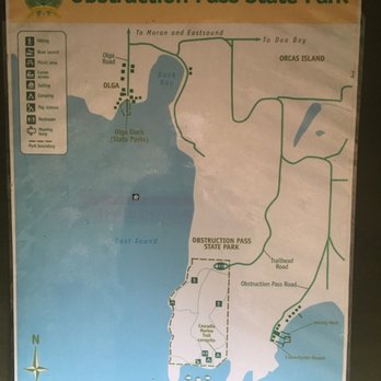 Obstruction Pass State Park - Map - Parks Near Me