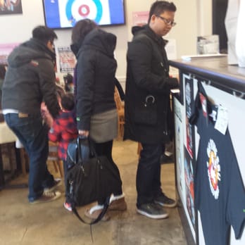 Big Bone BBQ & Wicked Wings - A sliver view of the small number of tables - Barbeque Near Me - Markham, Ontario