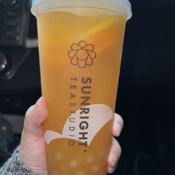 Sunright Tea Studio - Sunright fruit tea with honey boba - Bubble Tea Near Me - Garden Grove, California Sunright Tea Studio - Sunright fruit tea with honey boba - Bubble Tea Near Me - Garden Grove, California