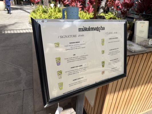Menu photo 1 Maui Matcha Wailea, HI Menu photo 1 Maui Matcha Wailea, HI