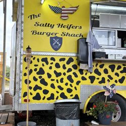The Salty Heifers Burger Shack - The burger shack!