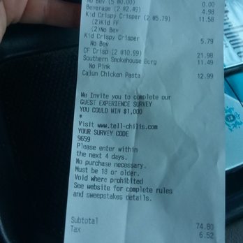 Chili's - Completely disgusted with the service. Felt like I was bothering the waitress by needing things. - American Near Me - Independence, Missouri Chili's - Completely disgusted with the service. Felt like I was bothering the waitress by needing things. - American Near Me - Independence, Missouri