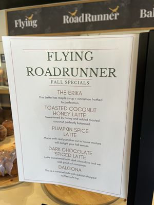 Menu photo 5 Flying Roadrunner Bakery Albuquerque, NM