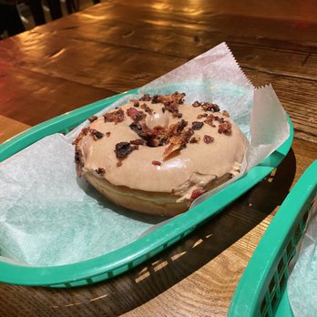 Brewnuts - Maple bacon donut - Donuts Near Me - Cleveland, Ohio Brewnuts - Maple bacon donut - Donuts Near Me - Cleveland, Ohio