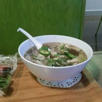 6-1-Pho - Chicken pho with chicken broth. Comes with the usual pho fixins. - Vietnamese Near Me - Columbus, Ohio 6-1-Pho - Chicken pho with chicken broth. Comes with the usual pho fixins. - Vietnamese Near Me - Columbus, Ohio