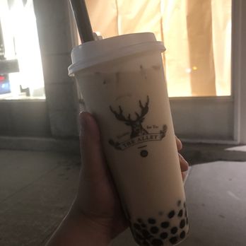The Alley - Large Iron Goddess Milk Tea - Coffee & Tea Near Me - Ottawa, Ontario The Alley - Large Iron Goddess Milk Tea - Coffee & Tea Near Me - Ottawa, Ontario