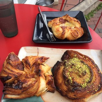 Sub Rosa Bakery - Fig and cheese (pinwheel), pistachio, and salami with cheese - Bakeries Near Me - Richmond, Virginia Sub Rosa Bakery - Fig and cheese (pinwheel), pistachio, and salami with cheese - Bakeries Near Me - Richmond, Virginia