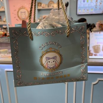 Coconut Paradise - Cute packaging - Desserts Near Me - Carrollton, Texas Coconut Paradise - Cute packaging - Desserts Near Me - Carrollton, Texas