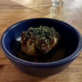 Rich Table - AGED BEEF DUMPLING RT CHILI CRUNCH - New American Near Me - San Francisco, California