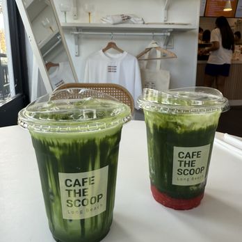 Cafe The Scoop - Matcha - Cafes Near Me - Long Beach, California