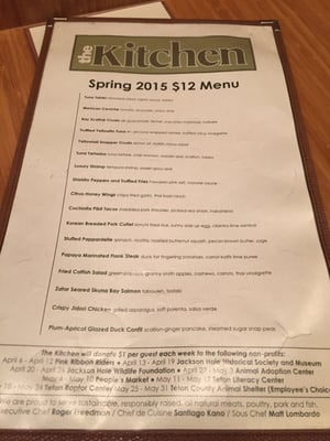 Menu photo 8 The Kitchen Jackson, WY