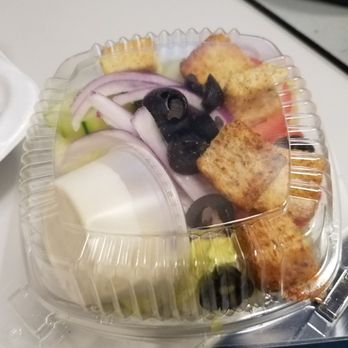 Beauty's Pizza - Burger comes with 2 sides. Heres the side salad. - Pizza Near Me - Cambridge, Massachusetts Beauty's Pizza - Burger comes with 2 sides. Heres the side salad. - Pizza Near Me - Cambridge, Massachusetts