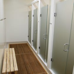 Kula Yoga Studio - Showers stocked with shampoo, conditioner and soap.