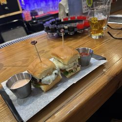 Skybox Sports Bar - Sliders were excellent