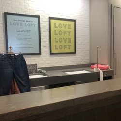 Loft - Empty front counter, waited here for several minutes waiting for someone to help me.