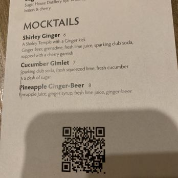 Red Rock Brewery - Mocktail menu - American Near Me - Park City, Utah
