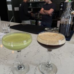 Matcha Martini & Espresso Martini