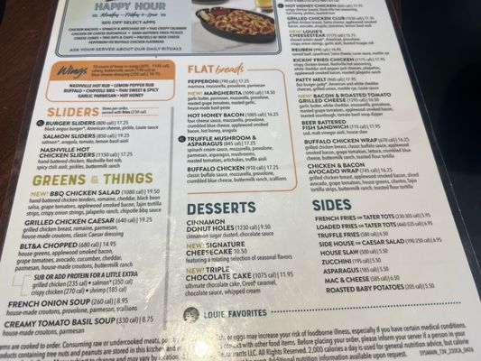 Menu photo 1 Bar Louie Tustin, CA Menu photo 1 Bar Louie Tustin, CA