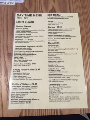 Menu photo 3 Crofters' Music Bar Bistro Brodick, NAY Menu photo 3 Crofters' Music Bar Bistro Brodick, NAY