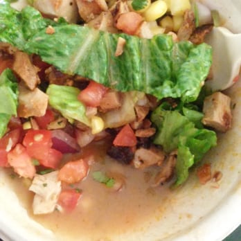 QDOBA Mexican Eats - My salad ... swimming in some liquid - Mexican Near Me - Towson, Maryland