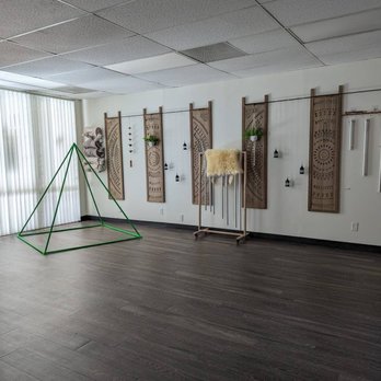 Providence Healing Studio - Photo of Studio facing rear of the room with meditation pyramid. - Reiki Near Me - San Diego, California Providence Healing Studio - Photo of Studio facing rear of the room with meditation pyramid. - Reiki Near Me - San Diego, California