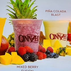 Cinnzeo Bakery Café - The smoothies are great for this hot climate.