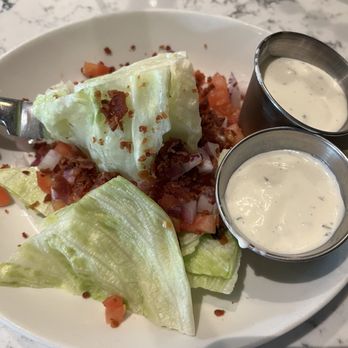 The Rouxpour - 1/2 a wedge salad - Cajun/Creole Near Me - Houston, Texas The Rouxpour - 1/2 a wedge salad - Cajun/Creole Near Me - Houston, Texas