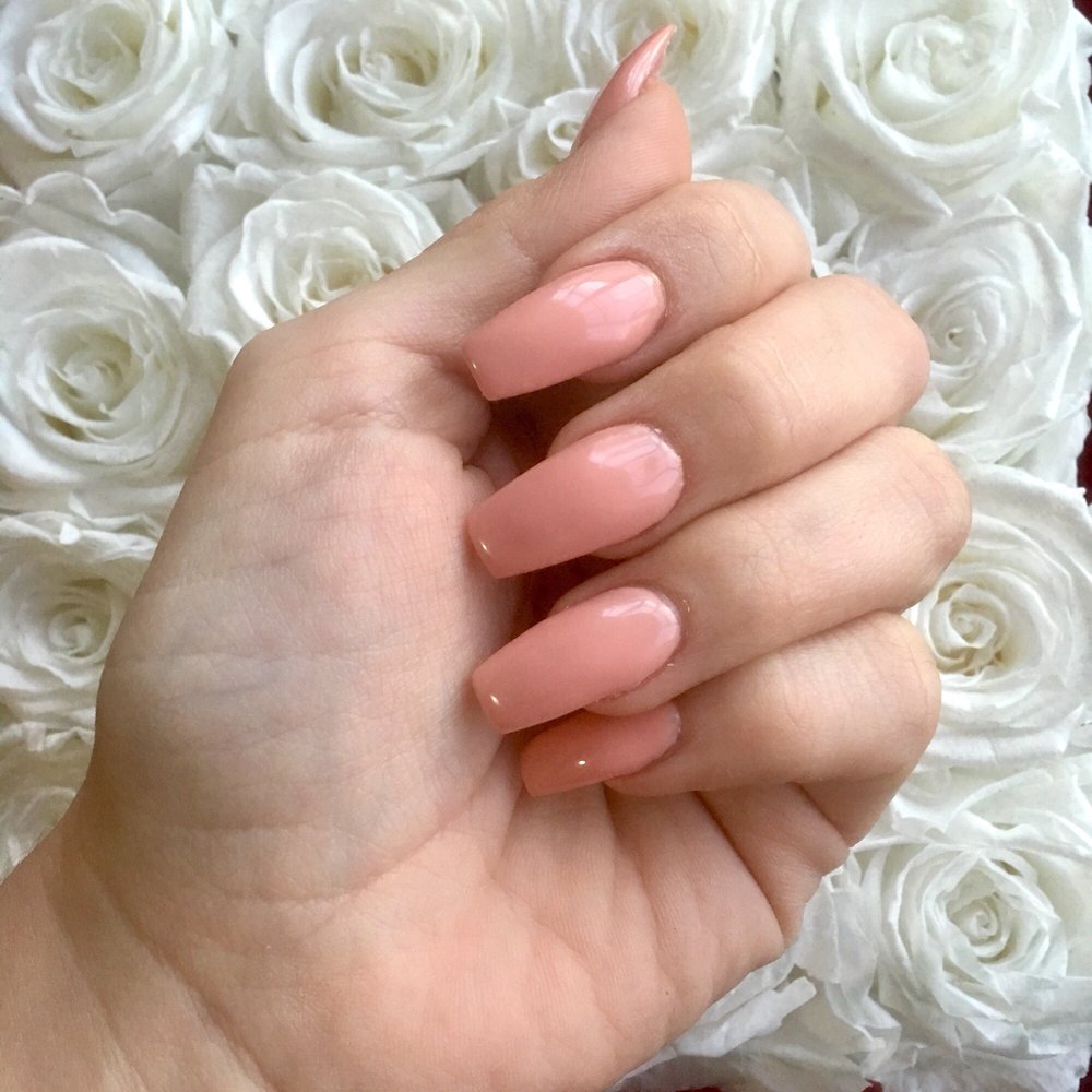 Tami's - Acrylics with gel done by Tami, the queen of shaping - Nail Salons Near Me - Long Beach, California