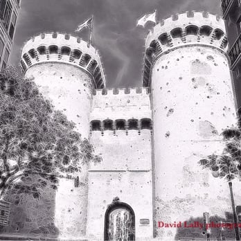 Torres de Quart - The Quart towers. Created with iPad app- 'tangled fx'. - Landmarks & Historical Buildings Near Me - Valencia, V
