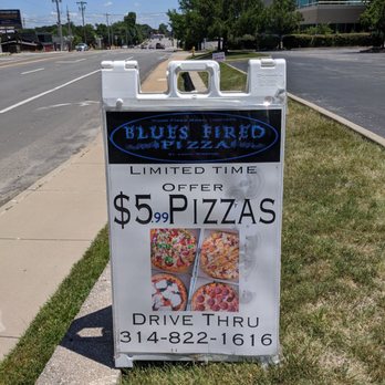 Blues Fired Pizza - $5.99 special at this location - Food Trucks Near Me - St. Louis, Missouri