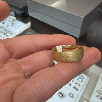 Diamonds Direct - Inside gold wedding band - Jewelry Near Me - Mountain Brook, Alabama Diamonds Direct - Inside gold wedding band - Jewelry Near Me - Mountain Brook, Alabama