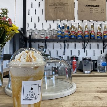 The Filter Change - Good coffee, good fraps. I had the Carmel and vanilla and latte, both with oat milk. Bomb - Coffee & Tea Near Me - Needles, California The Filter Change - Good coffee, good fraps. I had the Carmel and vanilla and latte, both with oat milk. Bomb - Coffee & Tea Near Me - Needles, California