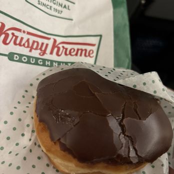 Krispy Kreme - Boston cream donut! - Donuts Near Me - New York, New York